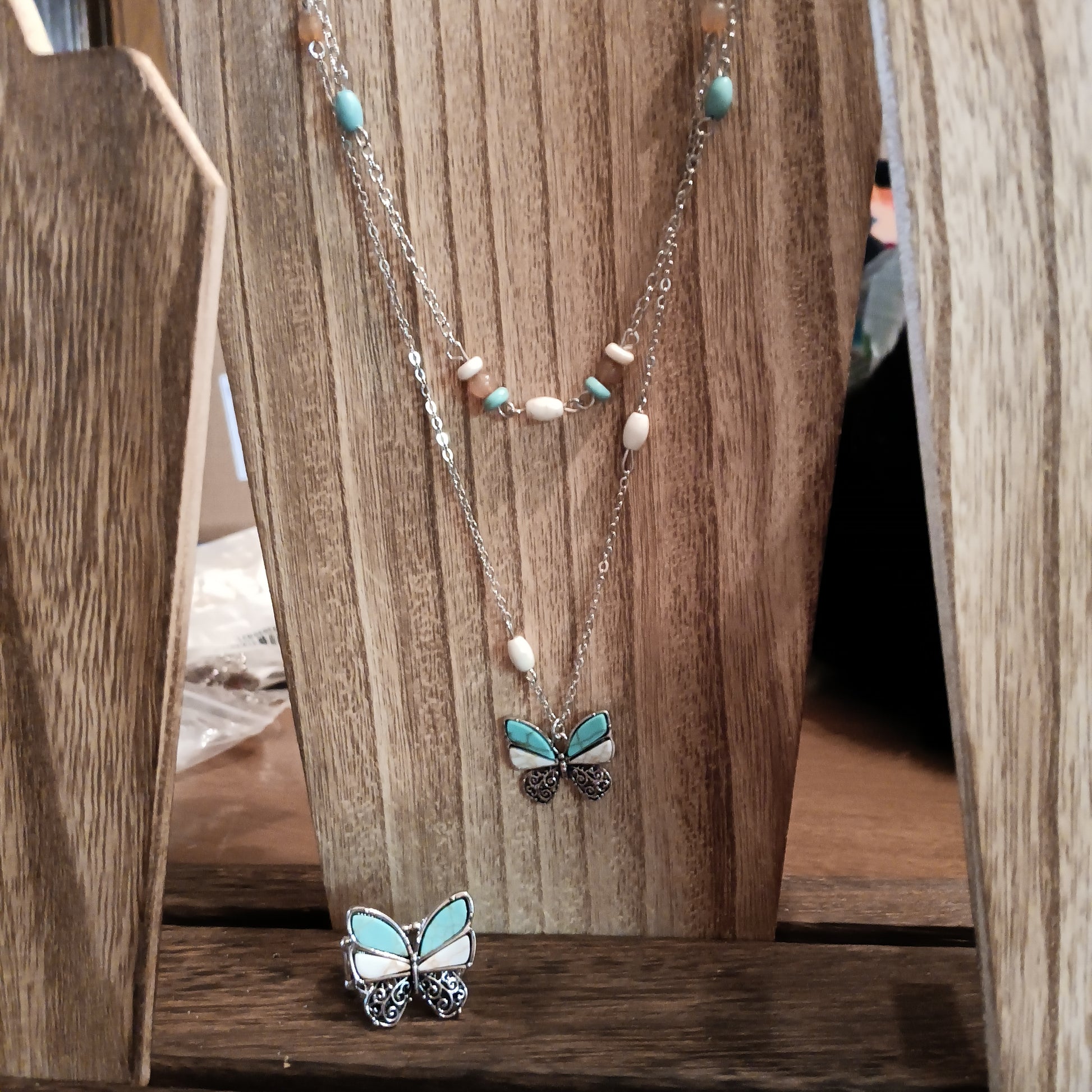 2 piece Butterfly Jewelry Collection
